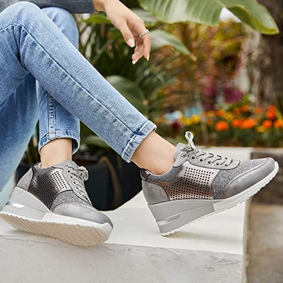 Alessia | Damen Sommer Sneaker | plateau