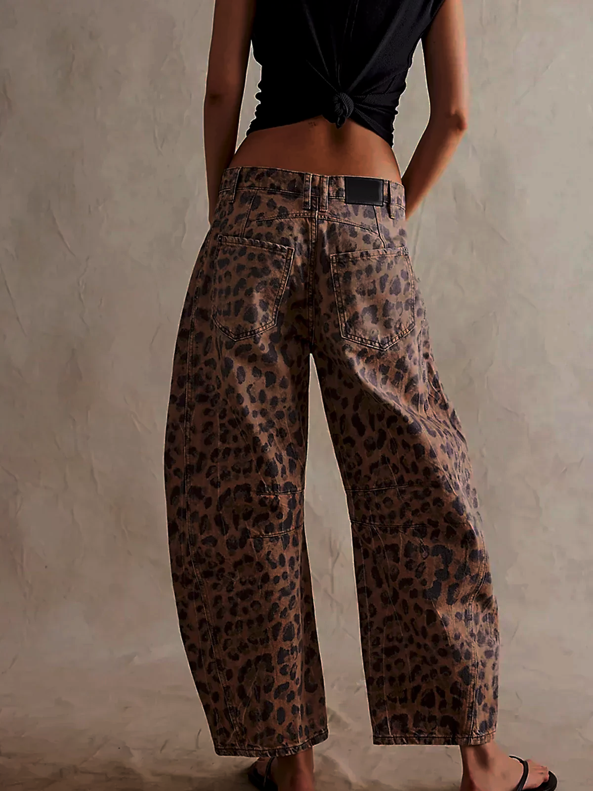 Damen Barrel Jeans Locker Geschnitten | Baggy