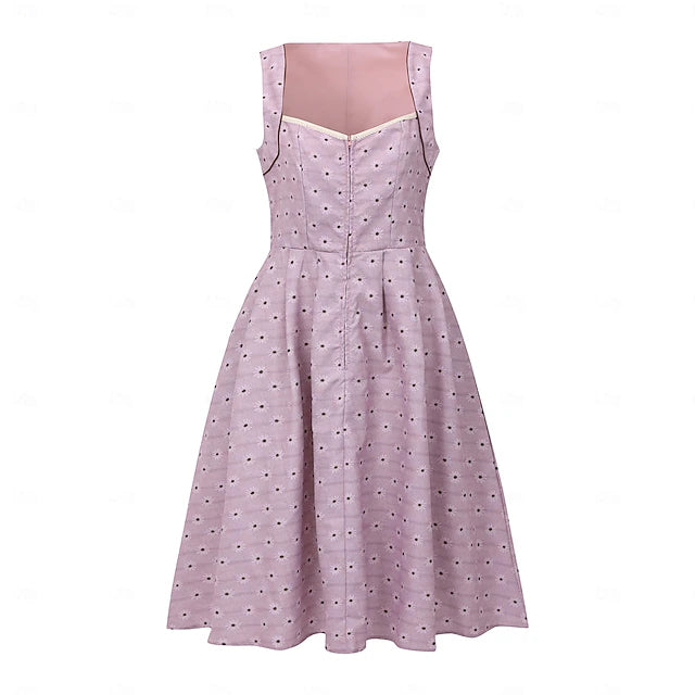 Damen Dirndl Mit Schürze Und Schleife Oktoberfest | Midi Tracht
