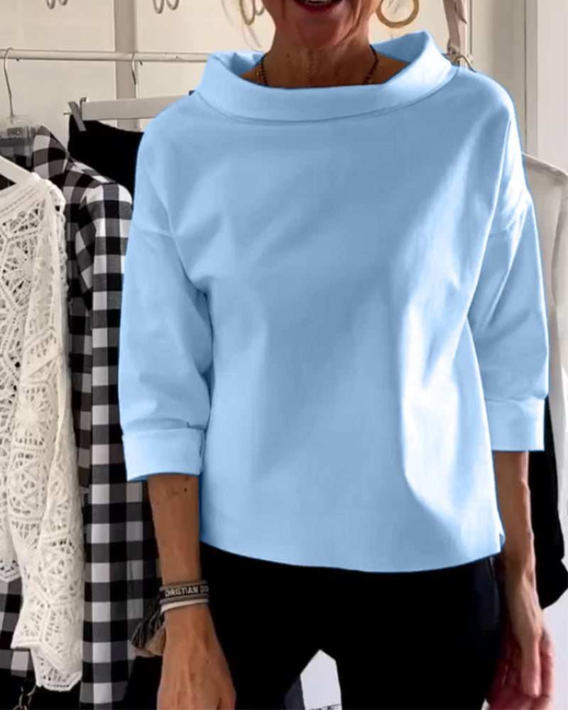 Damen Langarmshirt Elegant | Locker