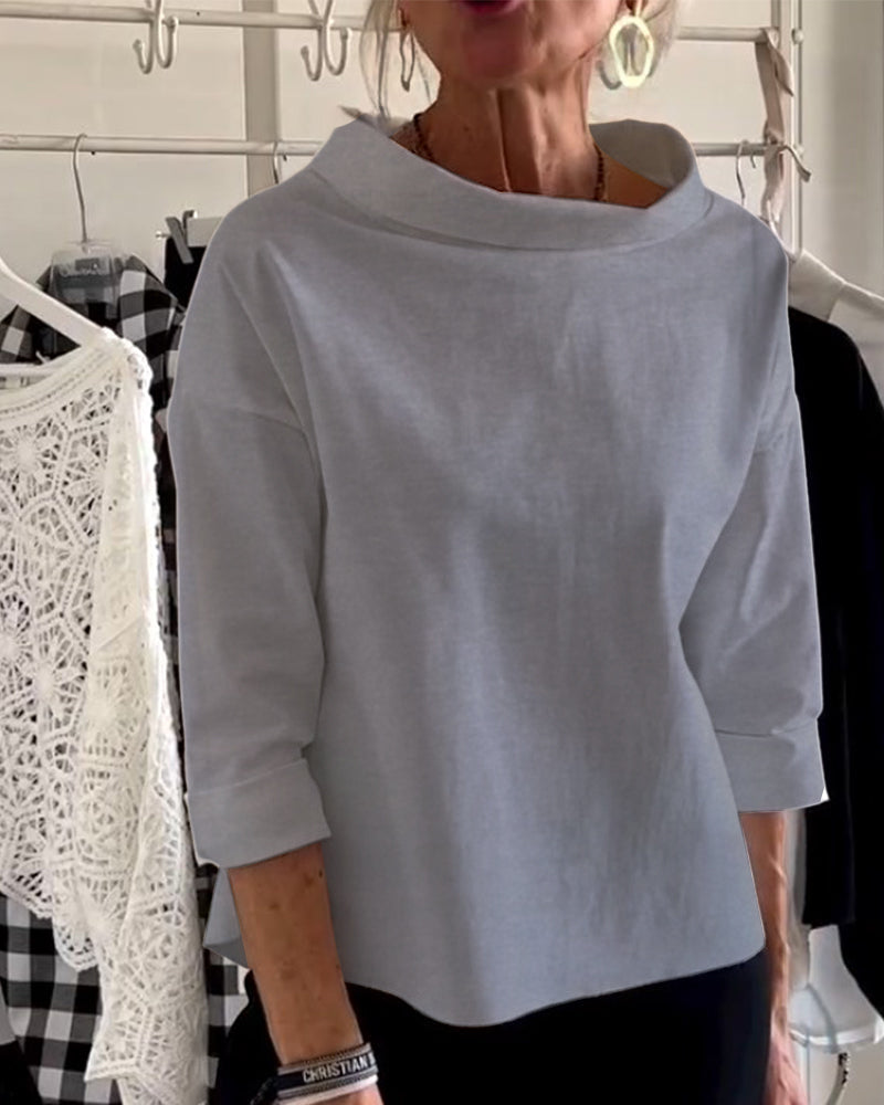 Damen Langarmshirt Elegant | Locker