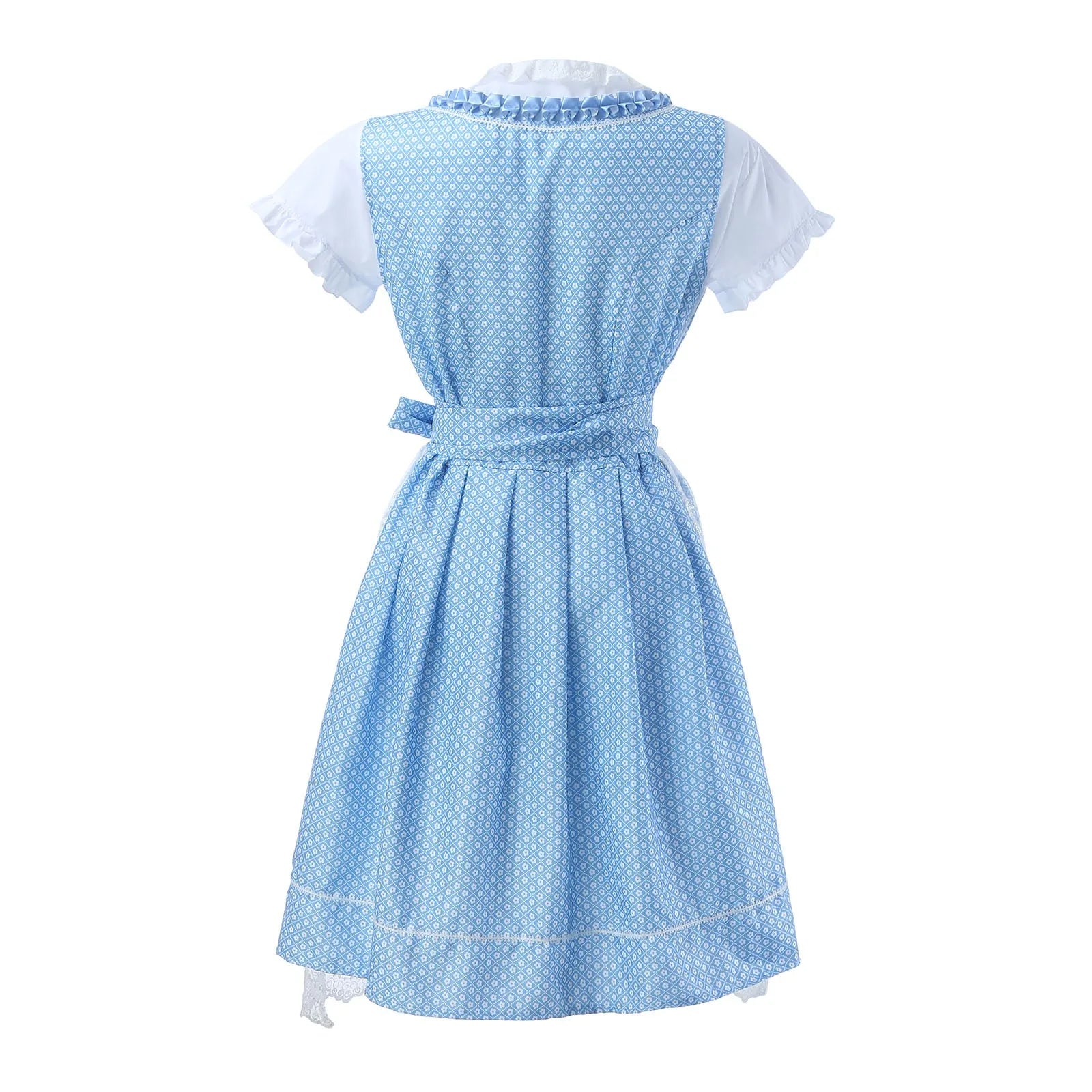 Damen Oktoberfest Dirndl Mit Schürze Und Bluse | Midi