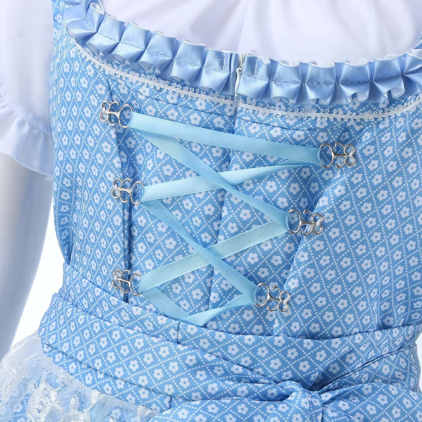 Damen Oktoberfest Dirndl Mit Schürze Und Bluse | Midi