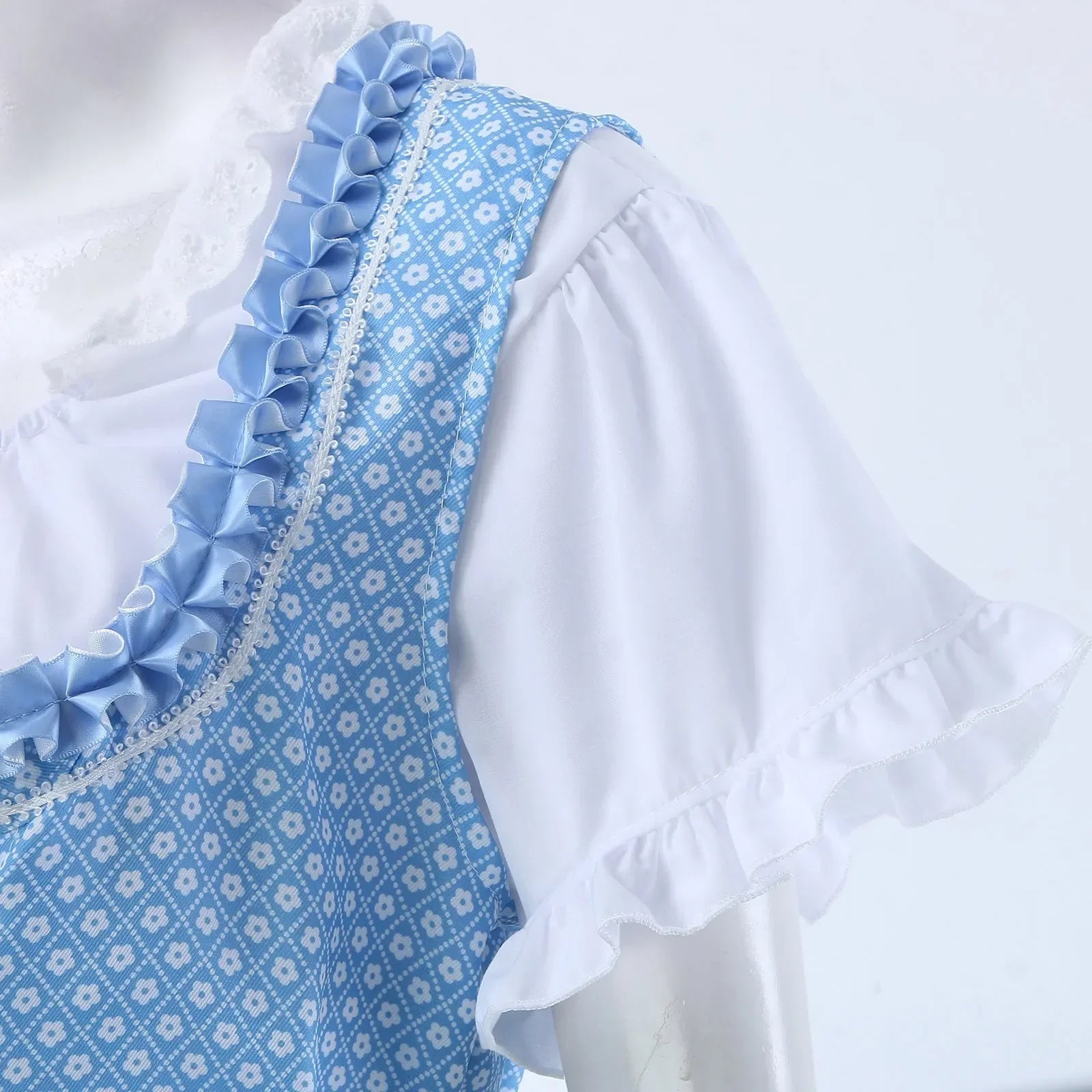 Damen Oktoberfest Dirndl Mit Schürze Und Bluse | Midi