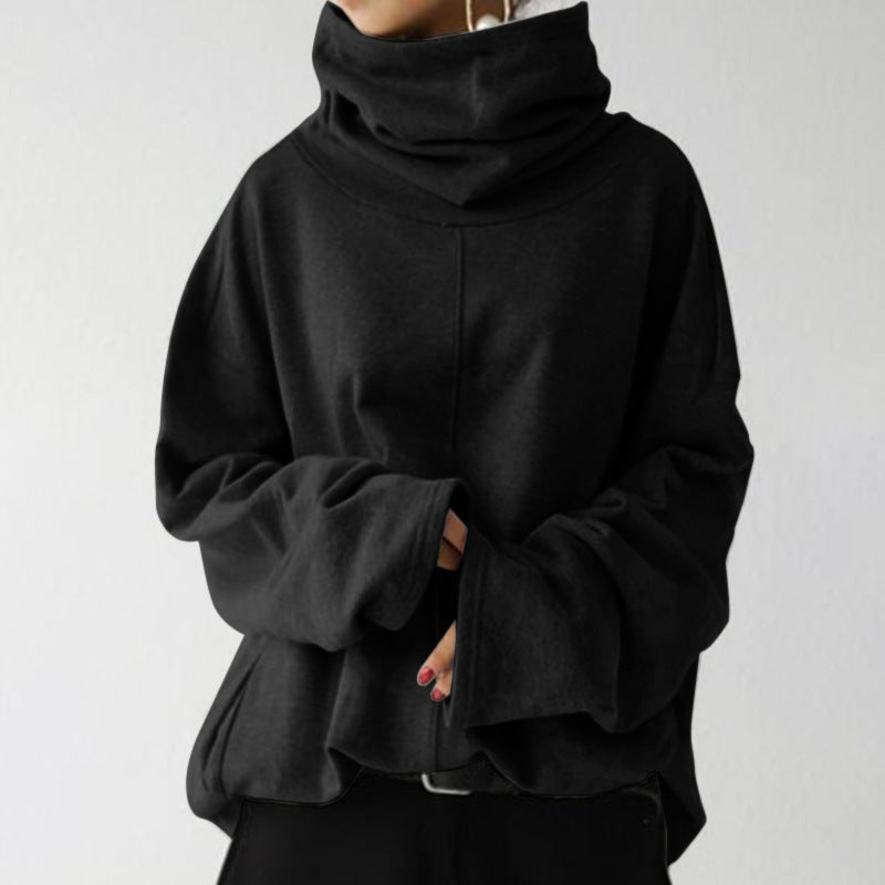Damen Rollkragenpullover Locker Geschnitten | Oversize