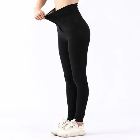 Damen Thermo Leggings Mit Hoher Taille | Bauchweg
