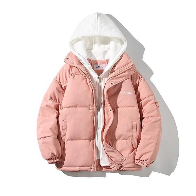 Damen Winterjacke Mit Kapuze Und Steppdesign | Warme