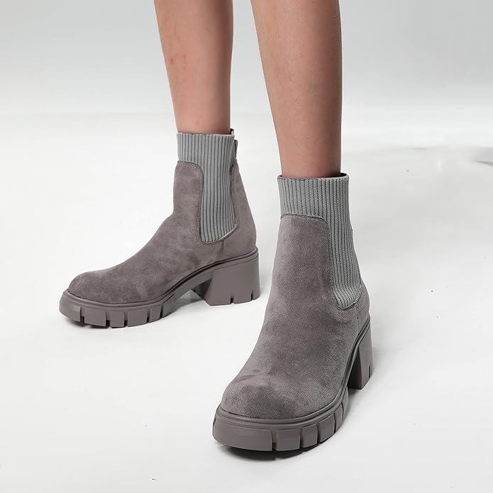 Damen Winterschuhe Mit Blockabsatz | Winter