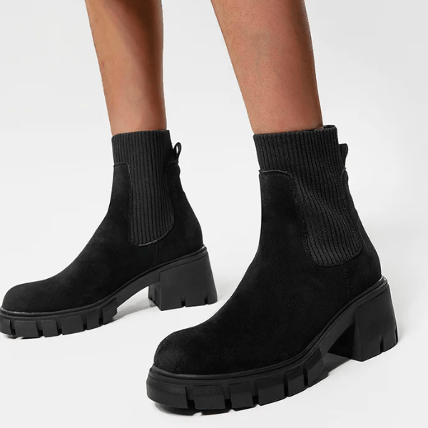 Damen Winterschuhe Mit Blockabsatz | Winter