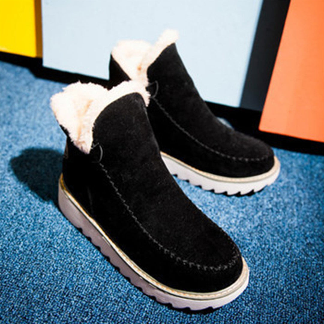 Damen Winterschuhe Mit Plateau Und Futter | Winter