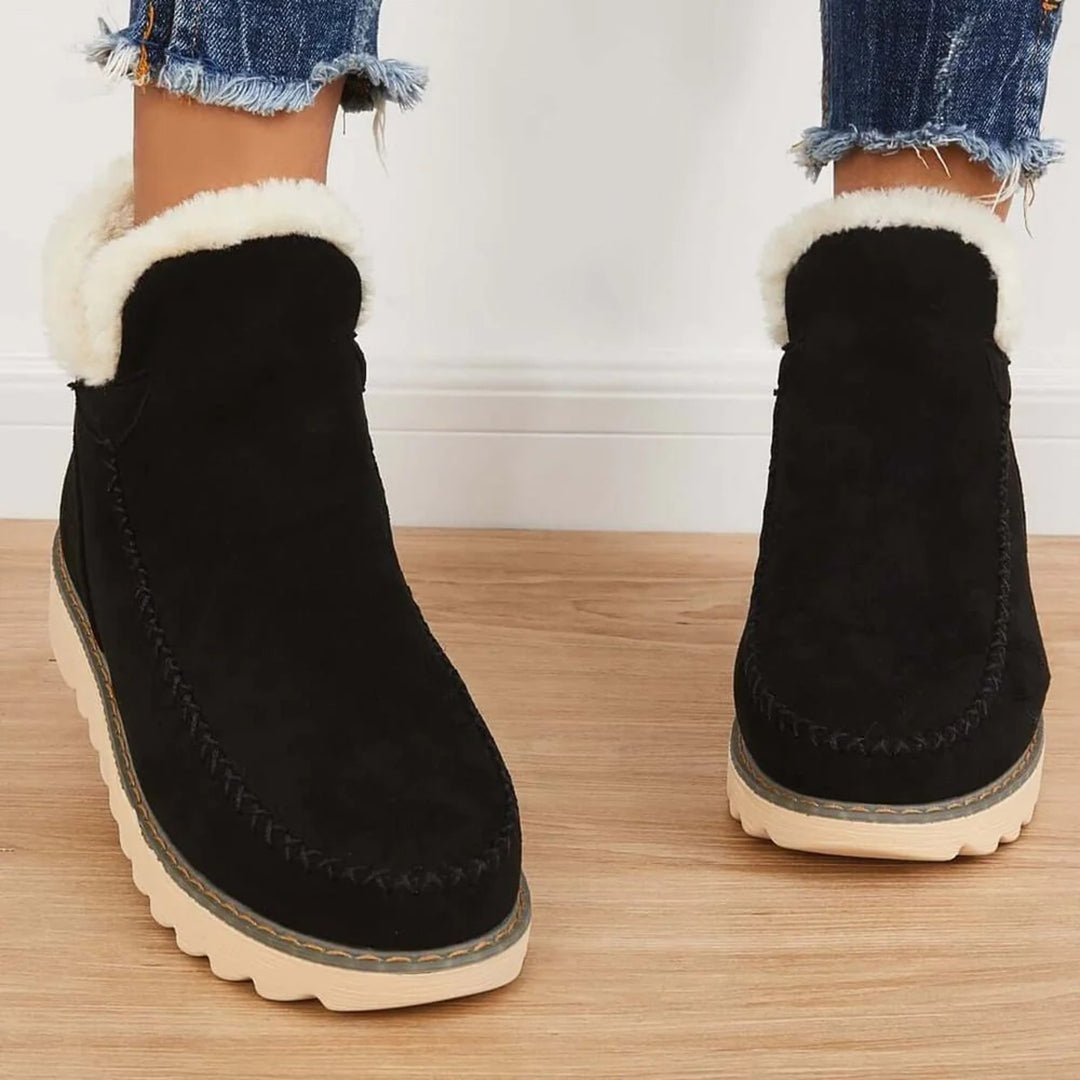 Damen Winterschuhe Mit Plateau Und Futter | Winter