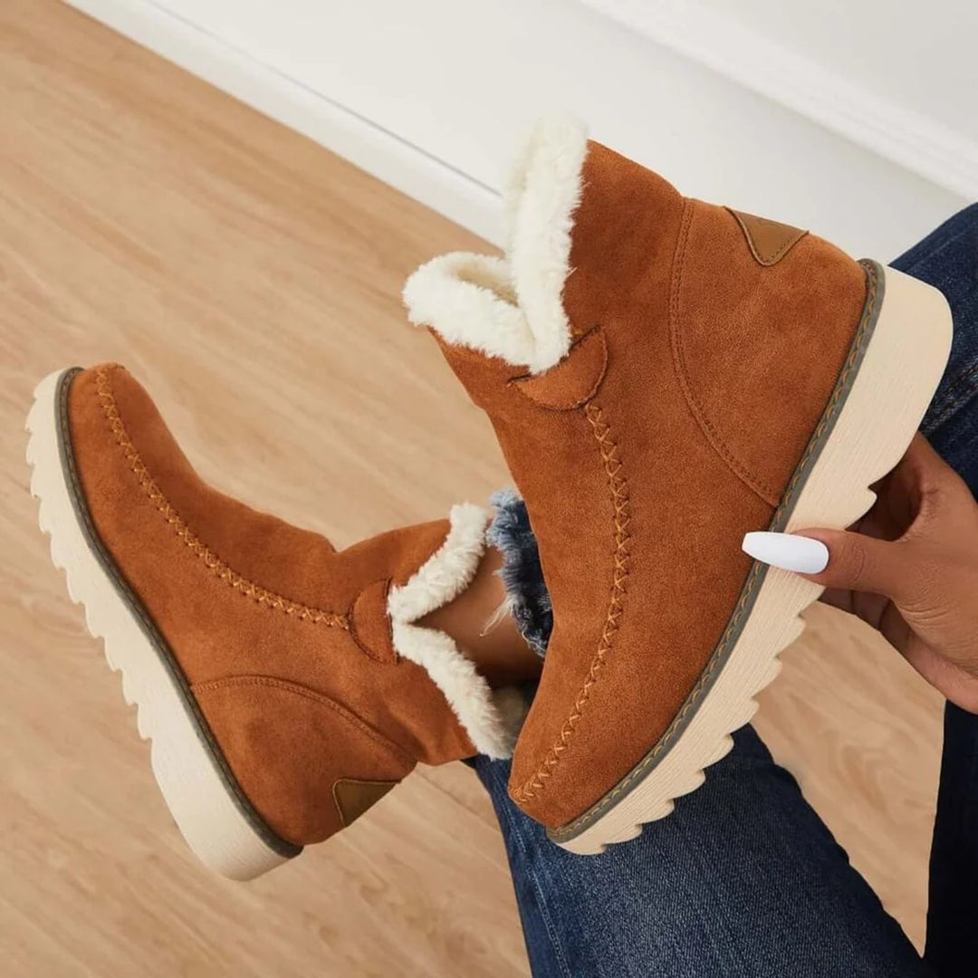 Damen Winterschuhe Mit Plateau Und Futter | Winter