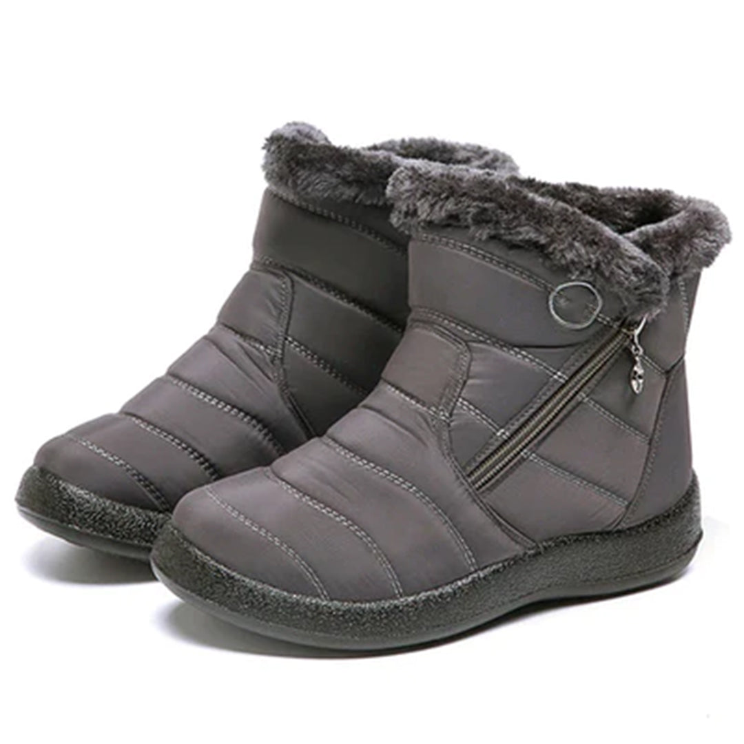 Damen Winterschuhe Mit Reißverschluss Und Futter | Winter