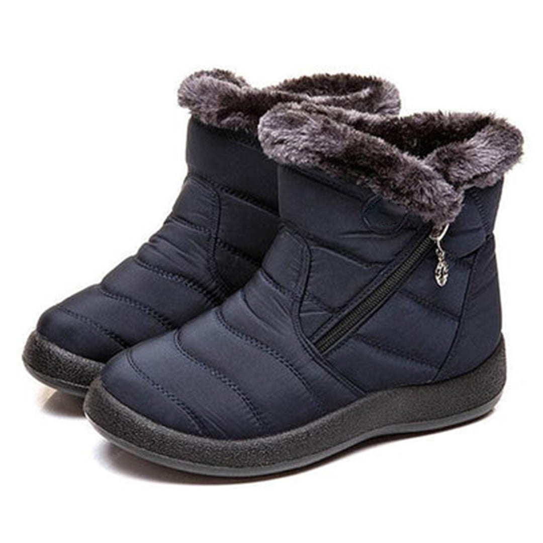 Damen Winterschuhe Mit Reißverschluss Und Futter | Winter