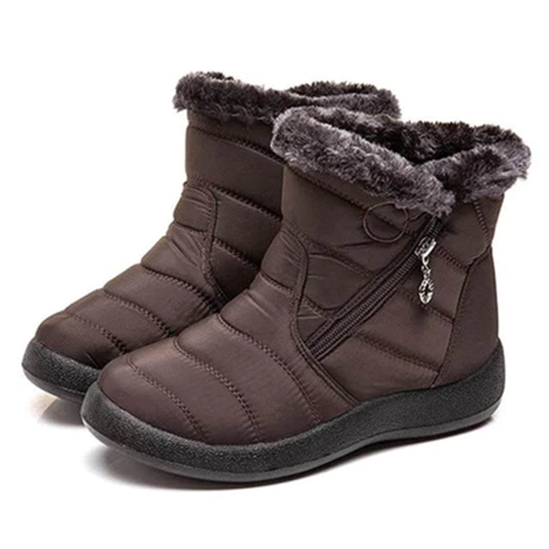 Damen Winterschuhe Mit Reißverschluss Und Futter | Winter