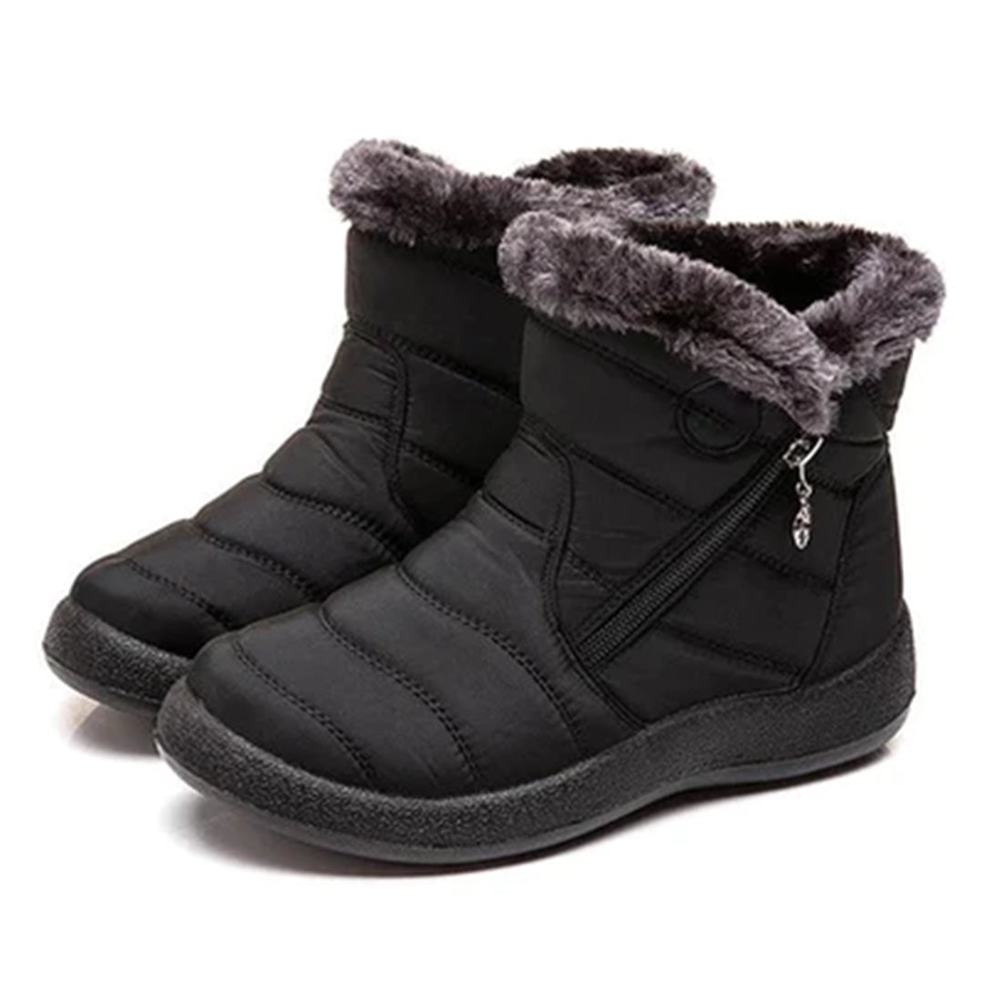 Damen Winterschuhe Mit Reißverschluss Und Futter | Winter