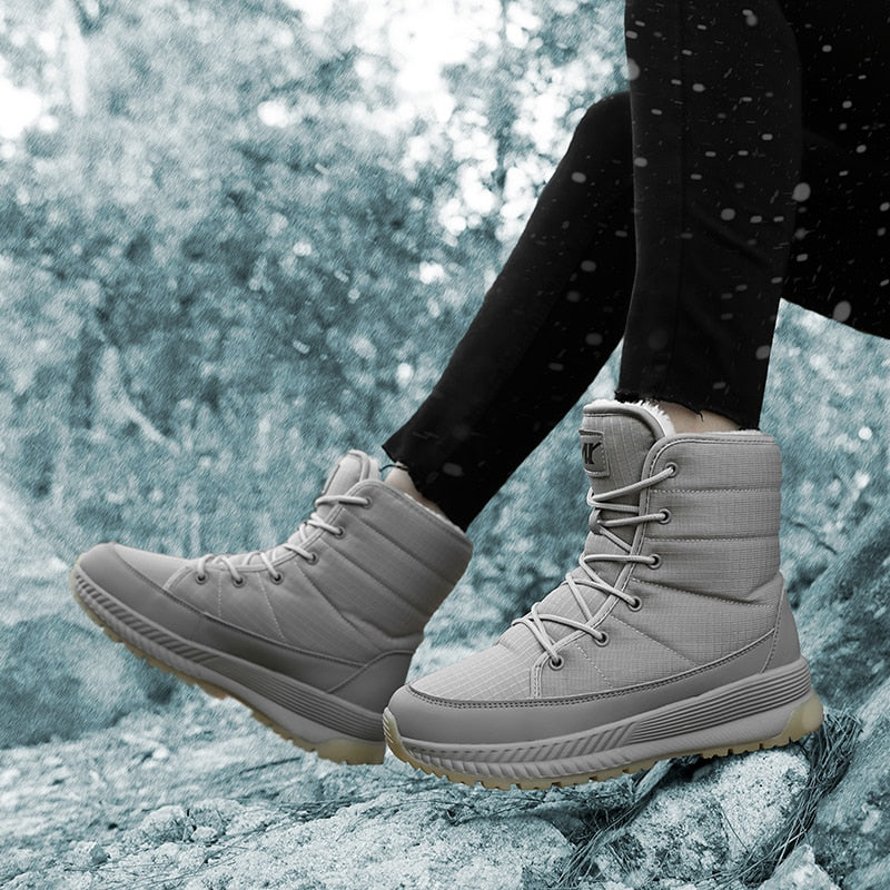 Damen Winterschuhe Mit Schnürung Und Futter | Winter