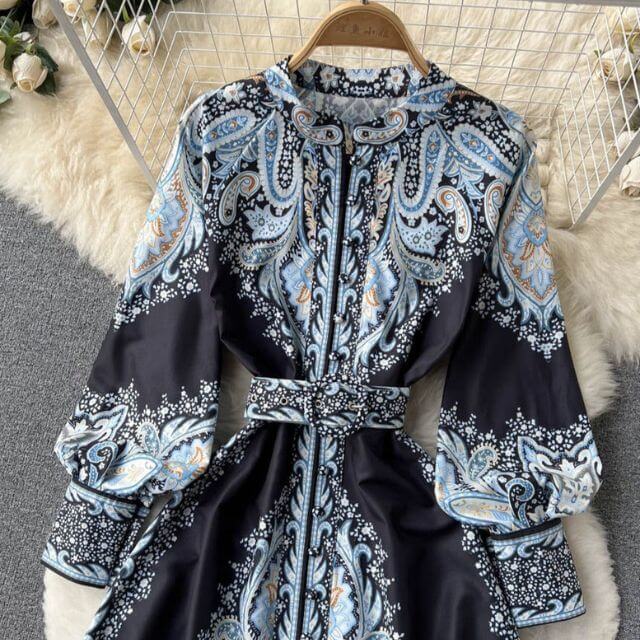 Emilia | Damen Elegantes Gürtel Abendkleid | Maxi