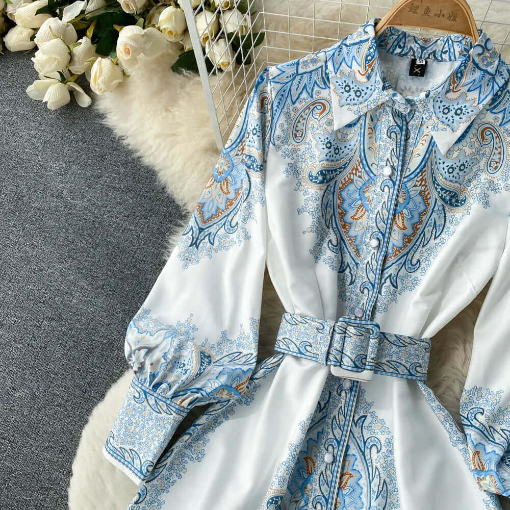 Emilia | Damen Elegantes Gürtel Abendkleid | Maxi