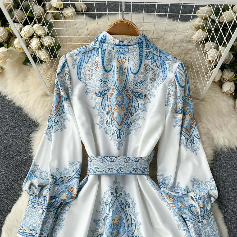 Emilia | Damen Elegantes Gürtel Abendkleid | Maxi