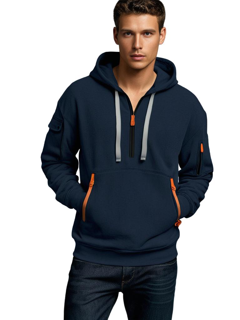 Herren Kapuzenpullover Mit Reißverschluss & Taschen | Utility