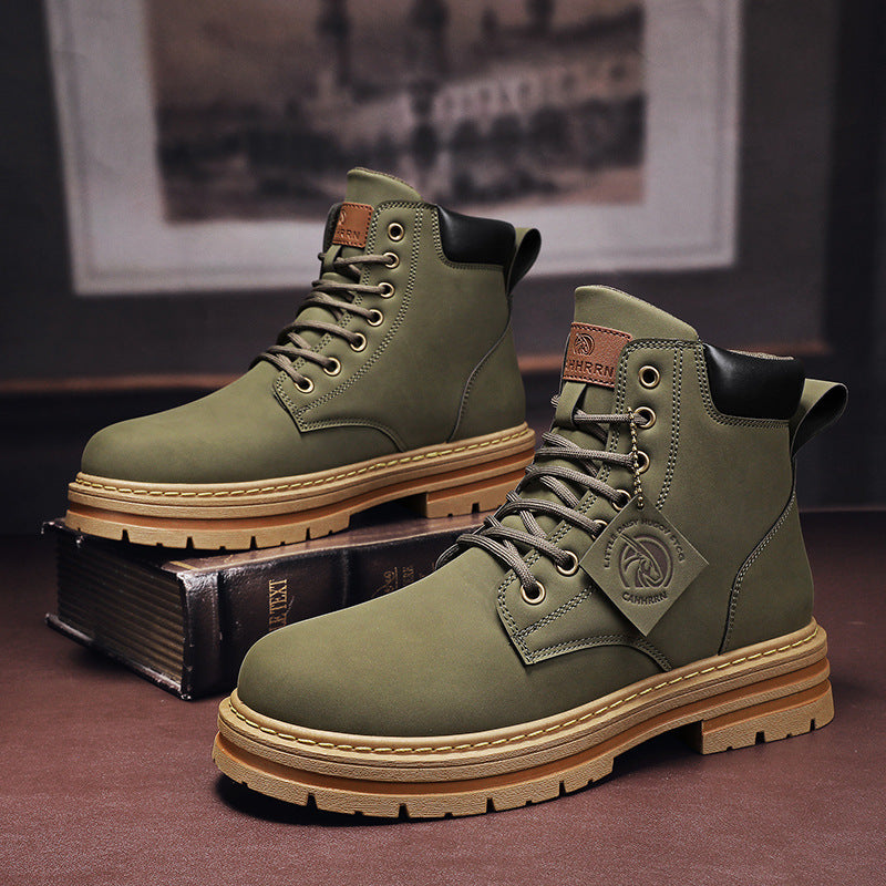 Herren Winterschuhe Mit Schnürung Und Profilsohle | Outdoor