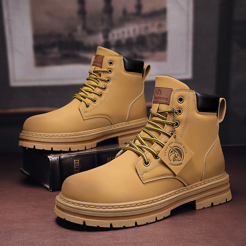 Herren Winterschuhe Mit Schnürung Und Profilsohle | Outdoor