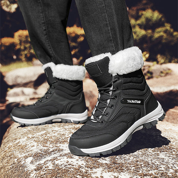 Herren Winterschuhe Mit Schnürung Und Warmfutter | Gefüttert