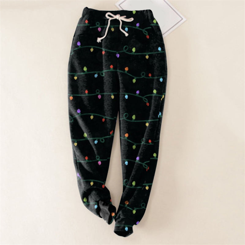 Kuschelige Damen Thermo Leggings Mit Muster | Winter