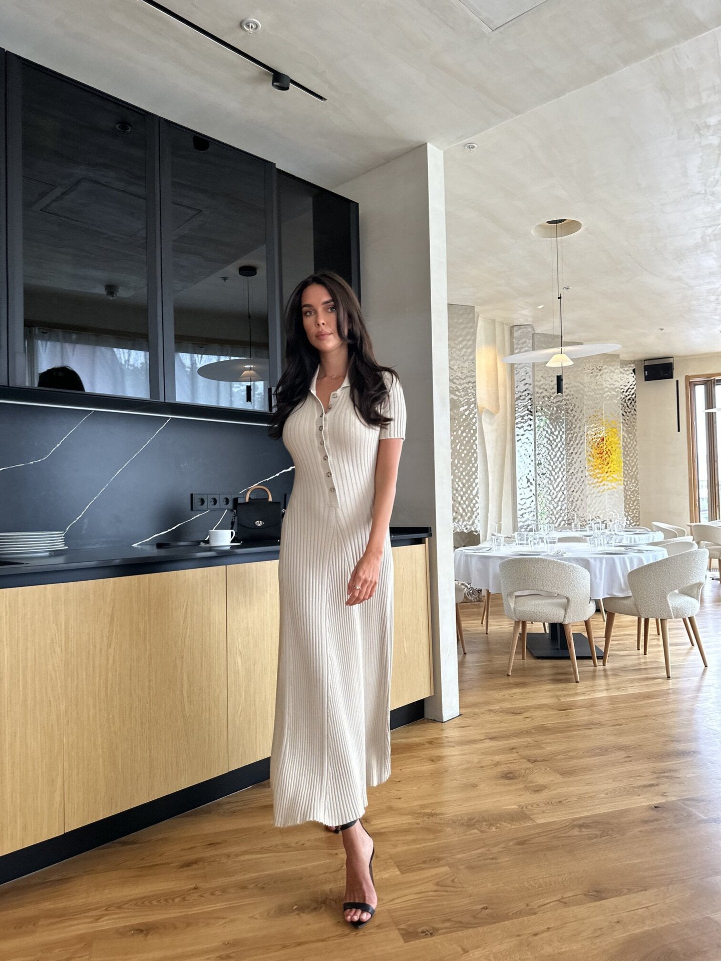 Leonora | Damen Sommerkleid | Maxi