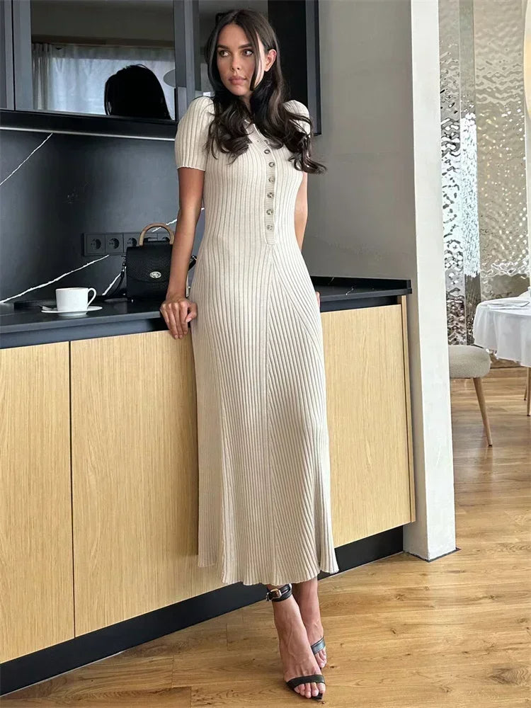 Leonora | Damen Sommerkleid | Maxi