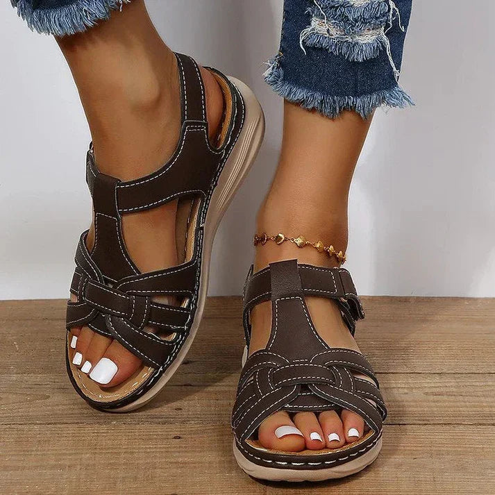 Luna | Damen Komfort Orthopädische Sandalen | Sommer