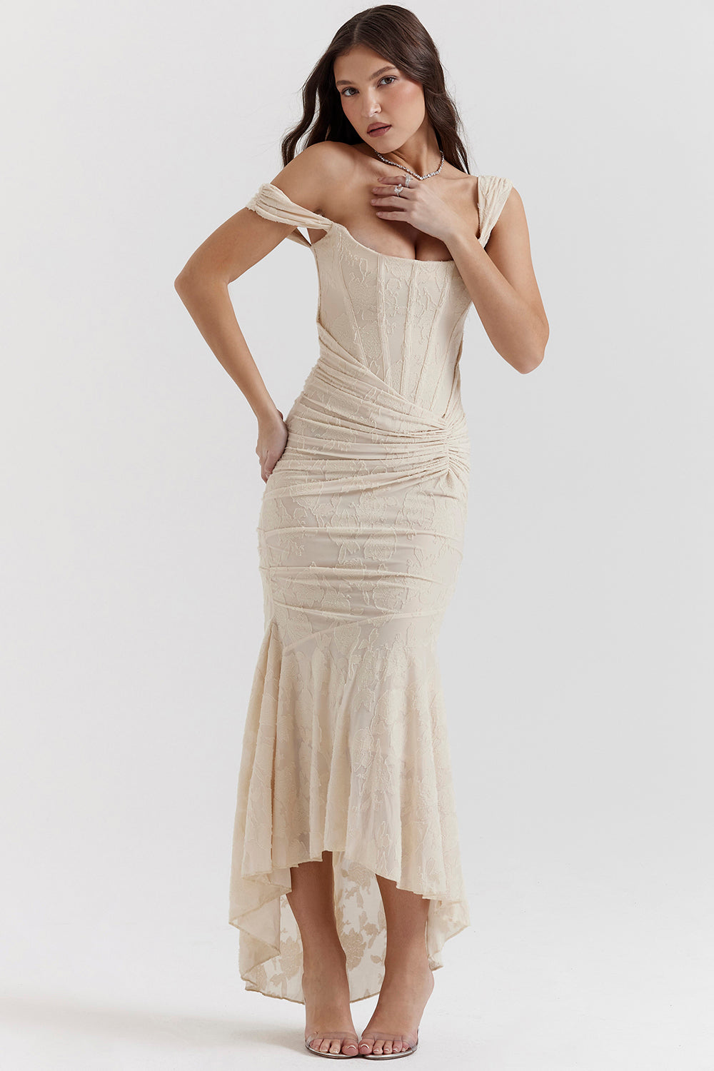 Milana | Damen Festliche Abendkleid | Maxi