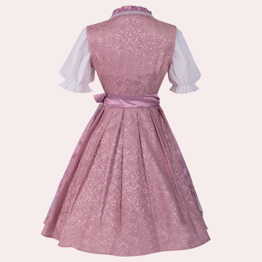 Oktoberfest Damen Dirndl Bestickt Mit Schürze | Traditionell