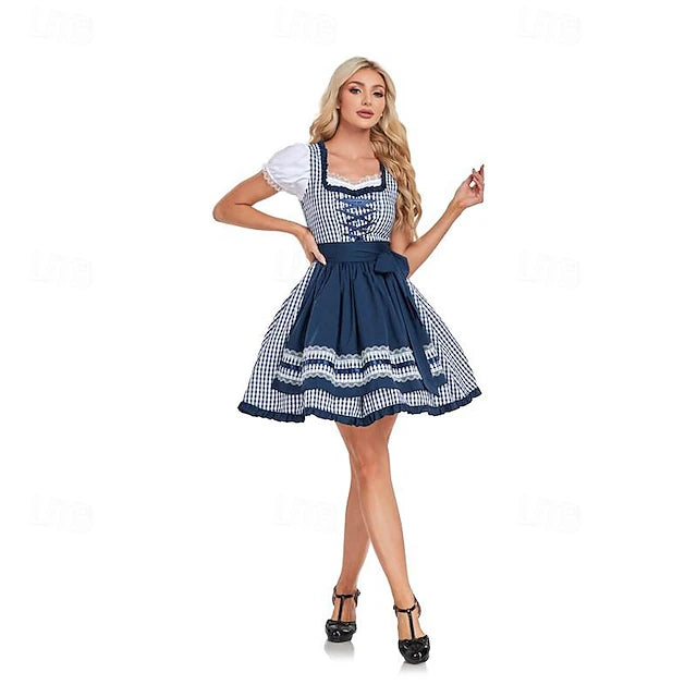 Oktoberfest Damen Dirndl Mit Schürze | Tracht