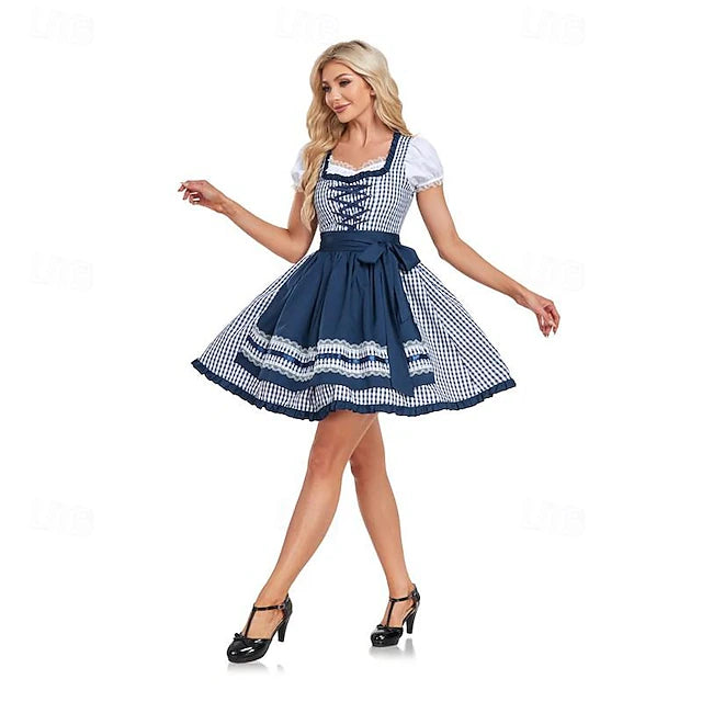 Oktoberfest Damen Dirndl Mit Schürze | Tracht