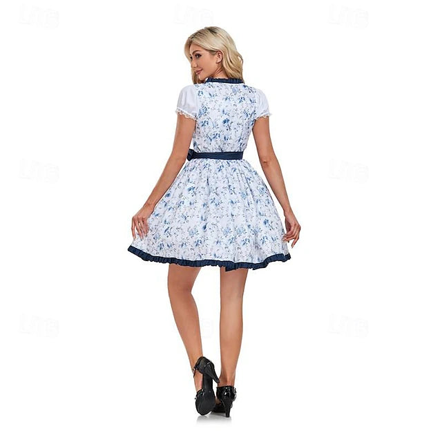 Oktoberfest Damen Dirndl Mit Schürze | Tracht