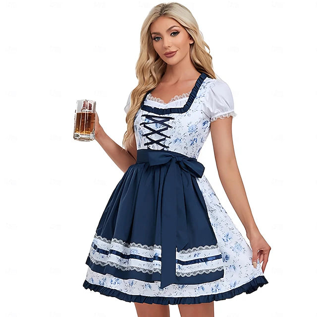 Oktoberfest Damen Dirndl Mit Schürze | Tracht