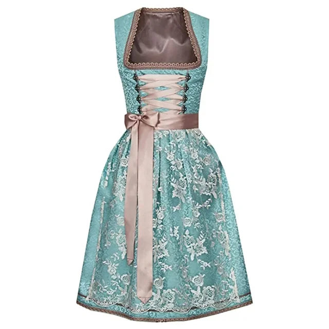 Oktoberfest Damen Dirndl Mit Schürze Und Stickerei | Tracht