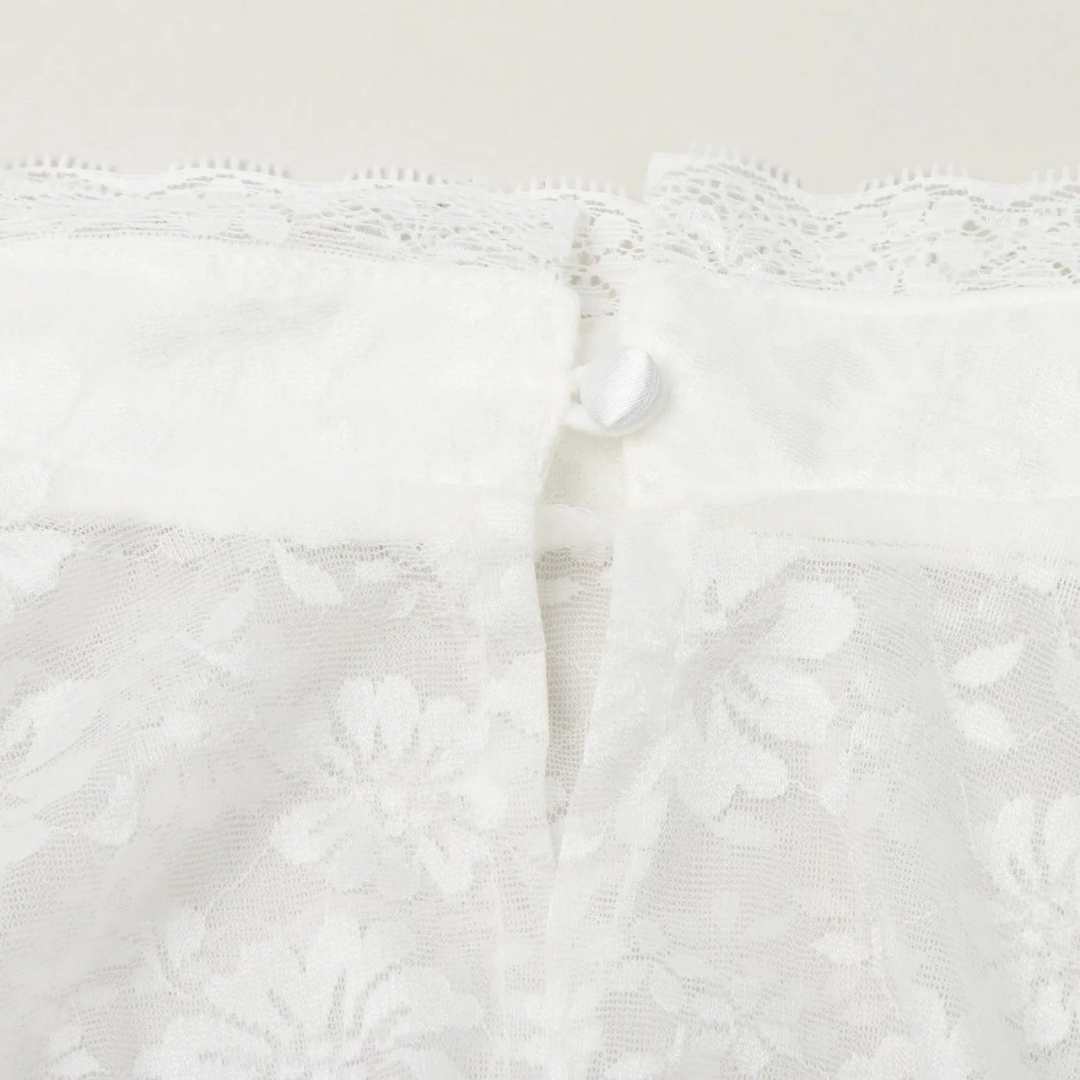 Oktoberfest Damen Dirndlbluse Hochgeschlossen Mit Spitze | Halbarm