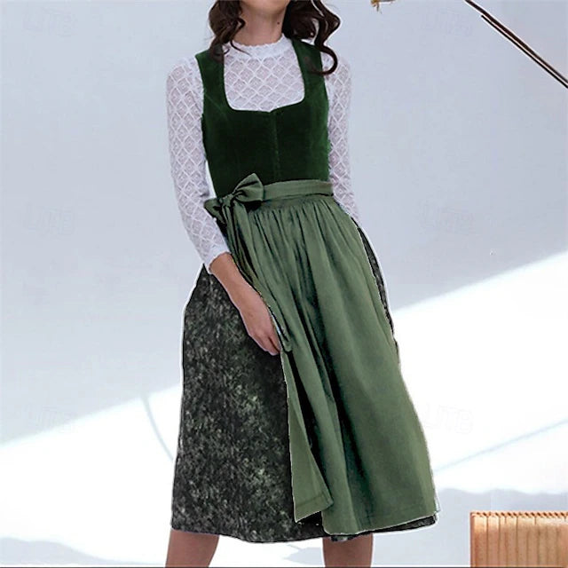 Oktoberfest Damen Kleid Mit Schürze Und Mieder | Tracht