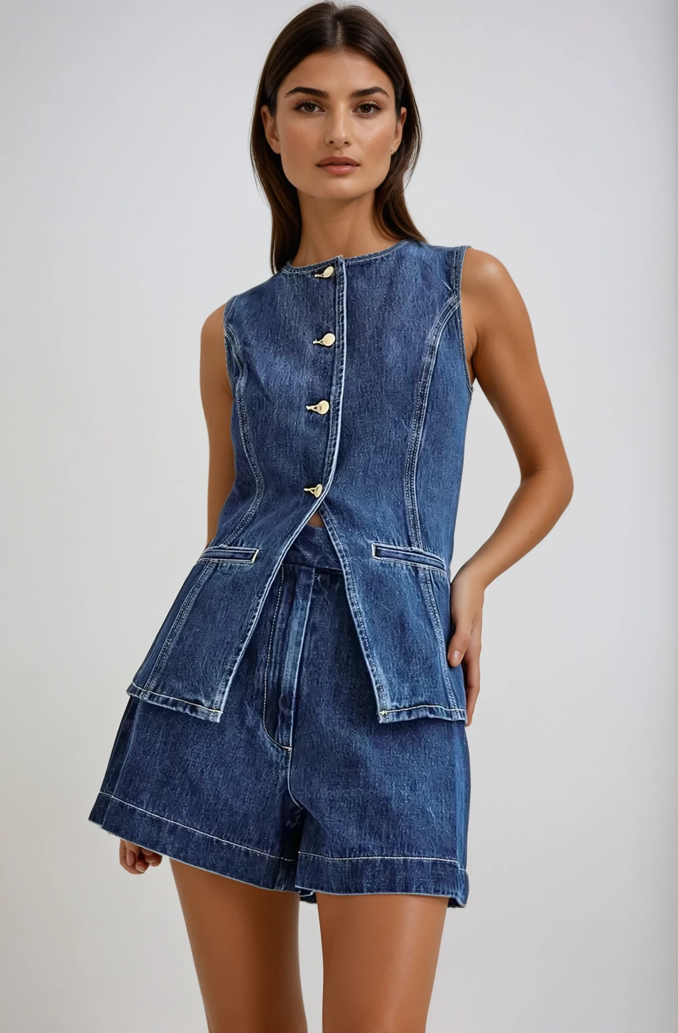 Soraya | Damen festliches Hosen Set | Modern und Tailliert