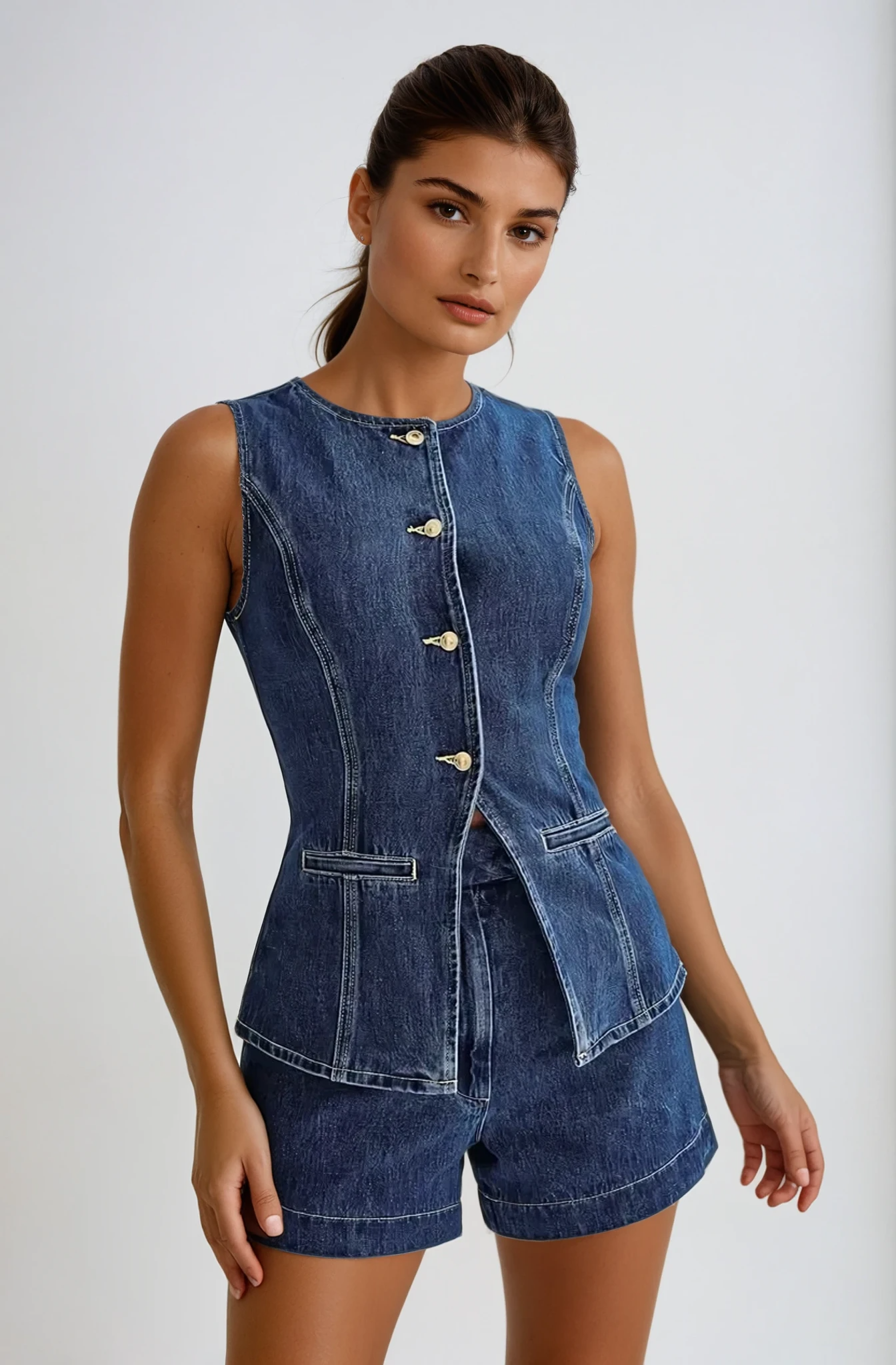 Soraya | Damen festliches Hosen Set | Modern und Tailliert