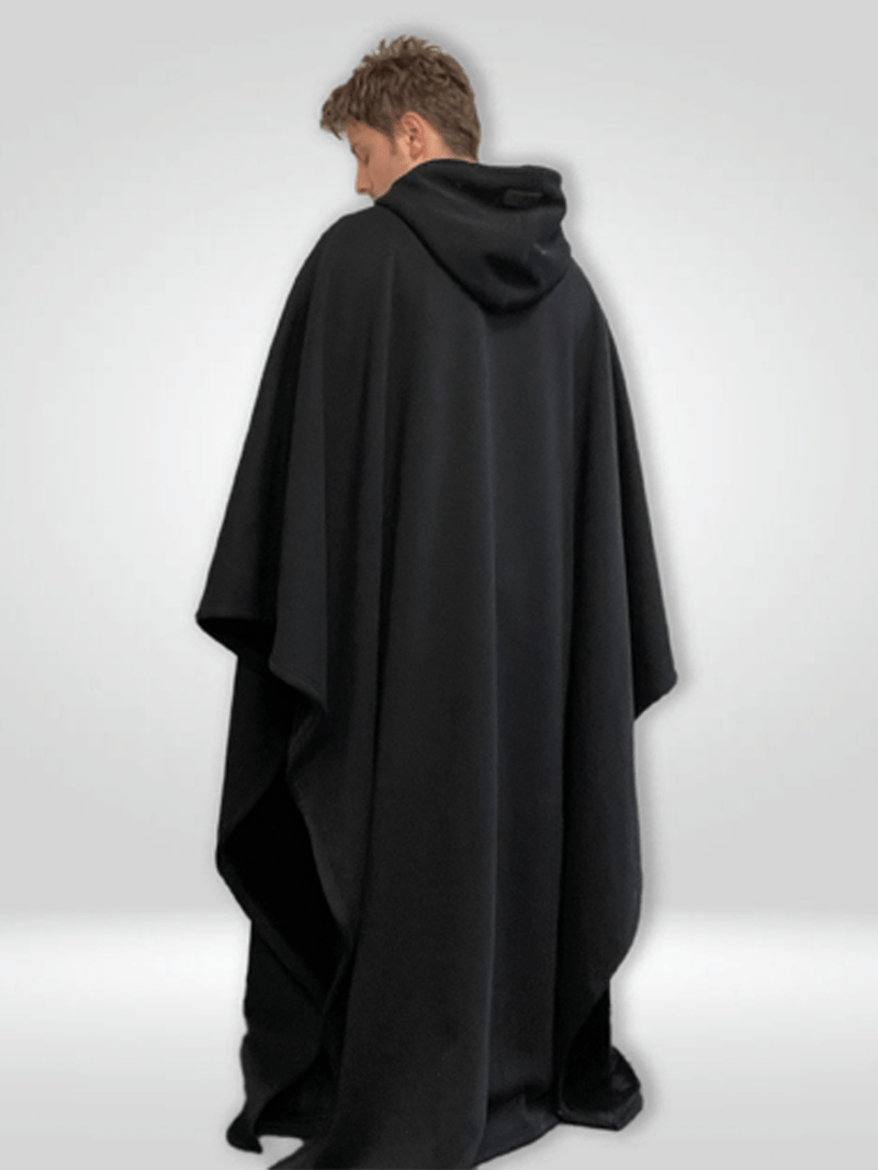 Unisex Poncho Mit Kapuze & Fleecefutter | Oversize