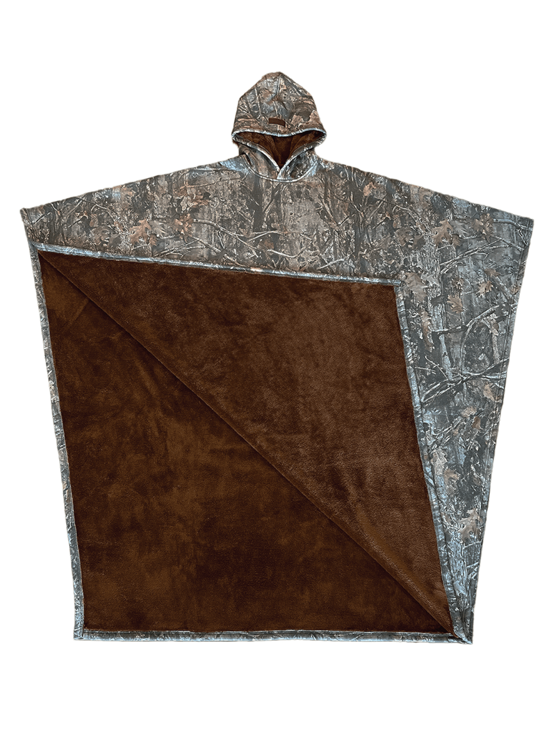 Unisex Poncho Mit Kapuze & Fleecefutter | Oversize