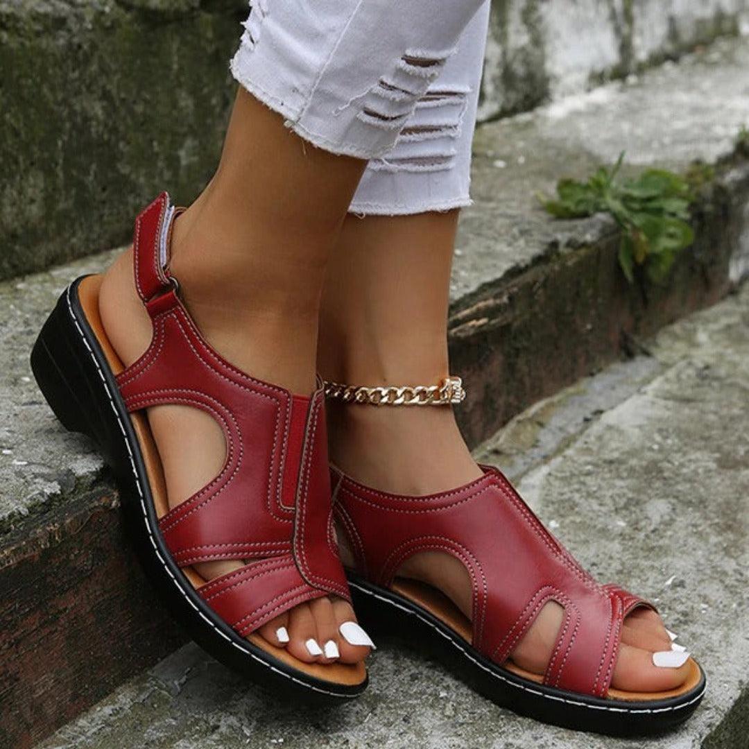 Vienna | Damen Orthopädisch Komfort Sandalen | Fußbett