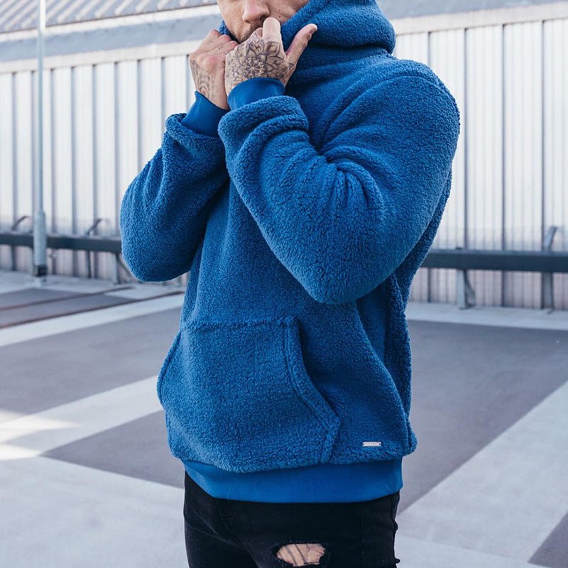 Weicher Herren Fleece-Hoodie Mit Kapuze | Warm