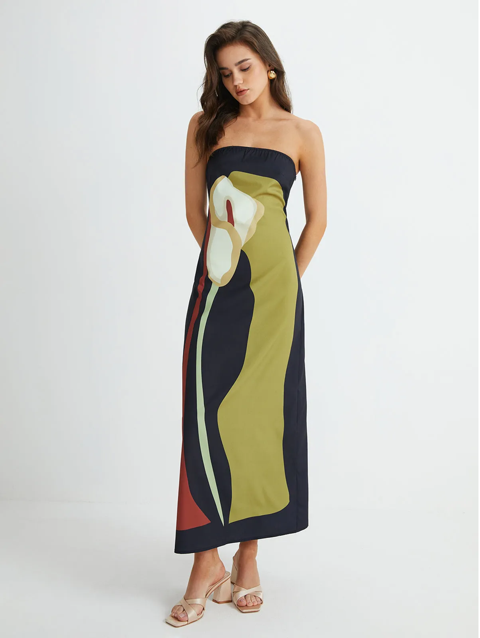 Yara | Damen Sommer Abendkleid | Maxi