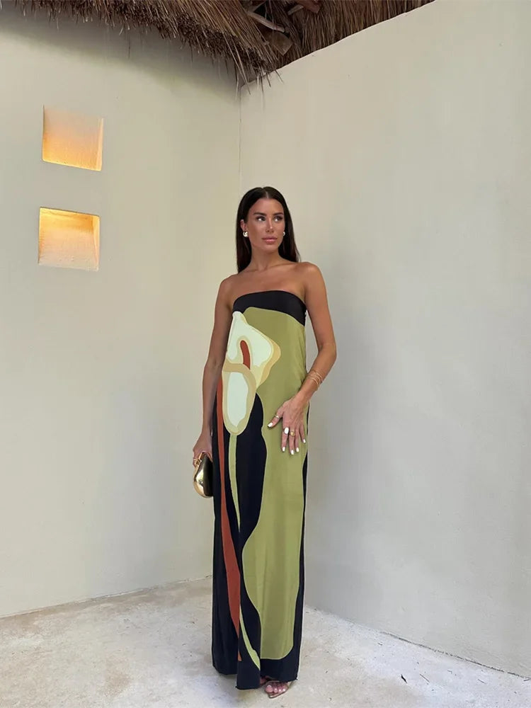 Yara | Damen Sommer Abendkleid | Maxi