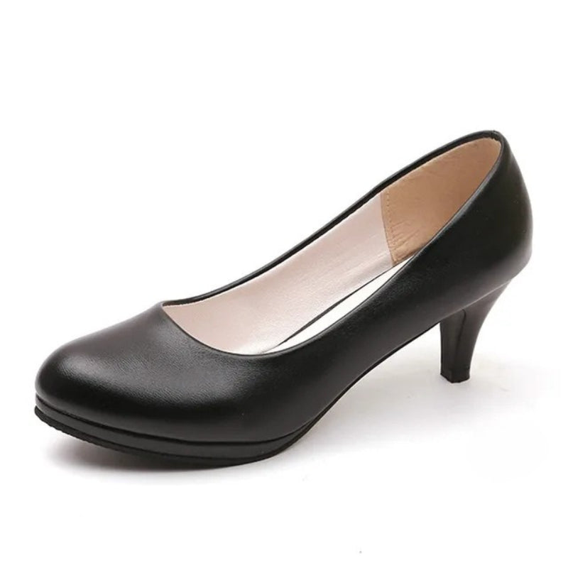 Women's Dirndl Shoes Almond Pumps Heel | Oktoberfest